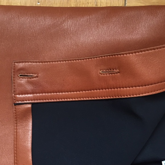 Jean Paul Gaultier vintage genuine leather skirt